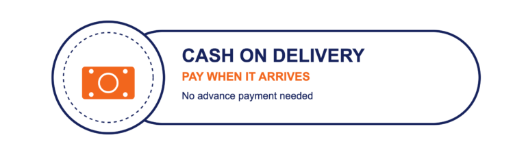 badge cash on delivery